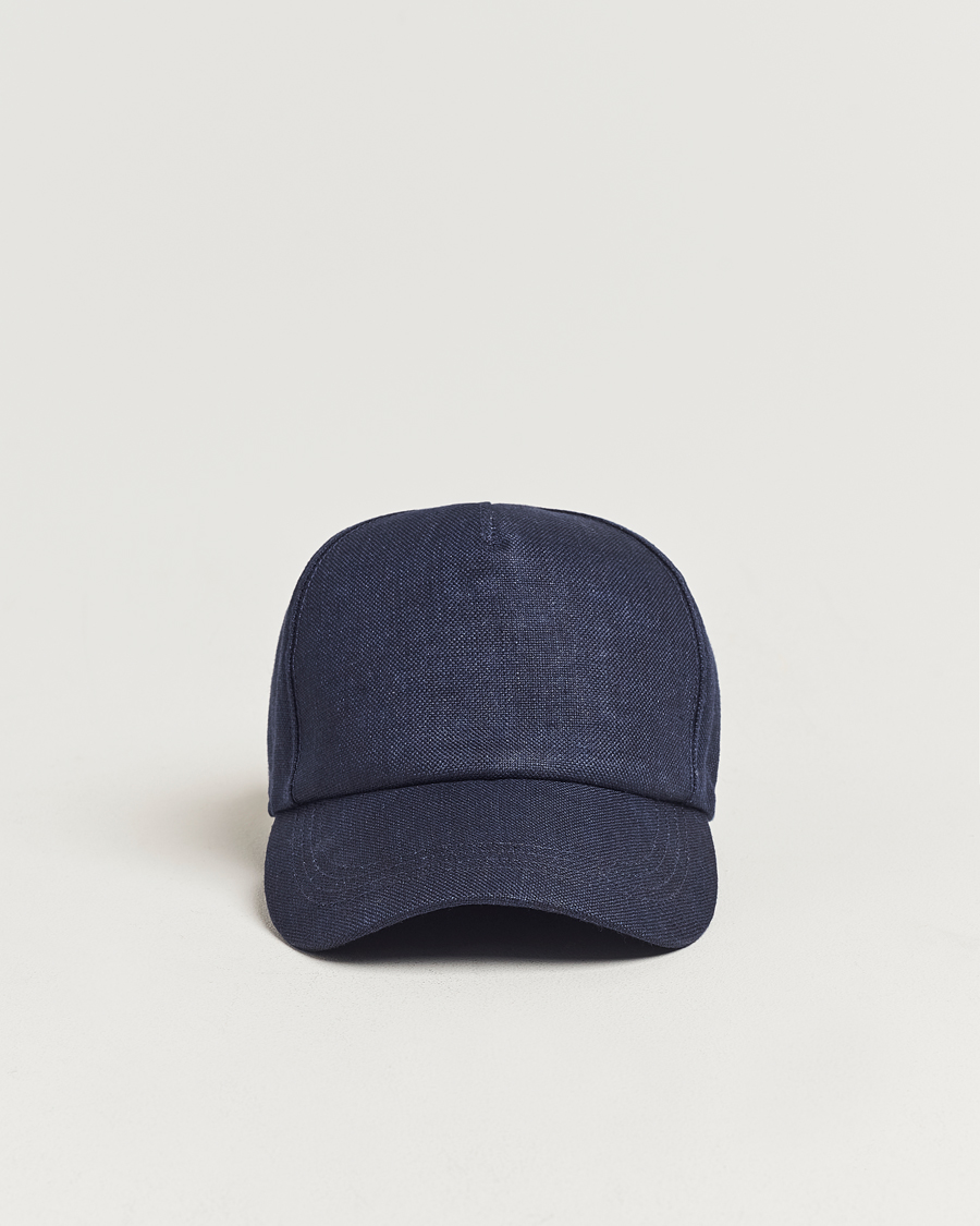 Herr | Wigéns Baseball Linen Cap Navy | Wigéns | Baseball Linen Cap Navy
