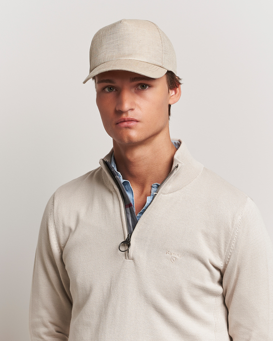 Herr | Accessoarer | Wigéns | Baseball Linen Cap Sand