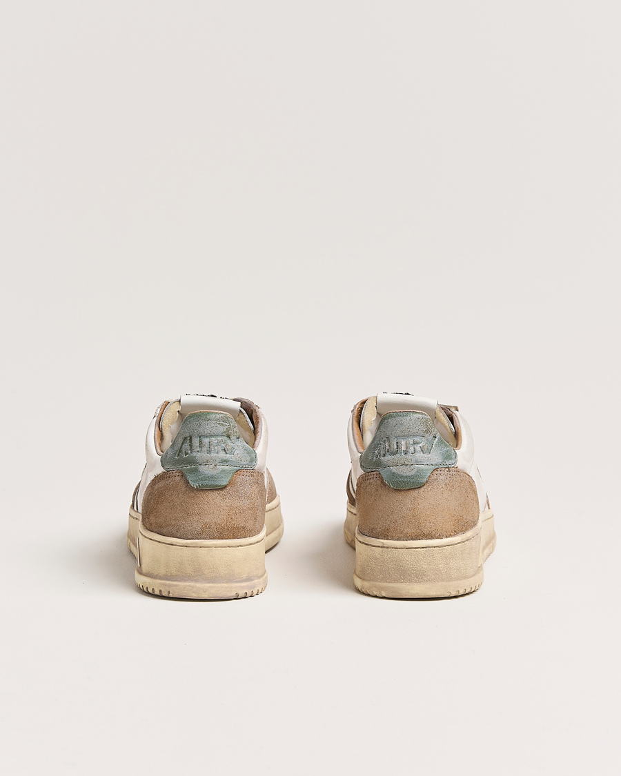 Herr | Autry Super Vintage Low Leather/Suede Sneaker Cyprs/Cognac | Autry | Super Vintage Low Leather/Suede Sneaker Cyprs/Cognac