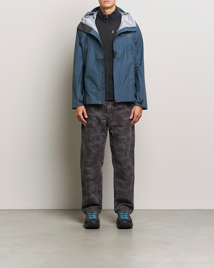 Herr | Jackor | Klättermusen | Asynja Lightweight Waterproof Jacket Midnight Blue