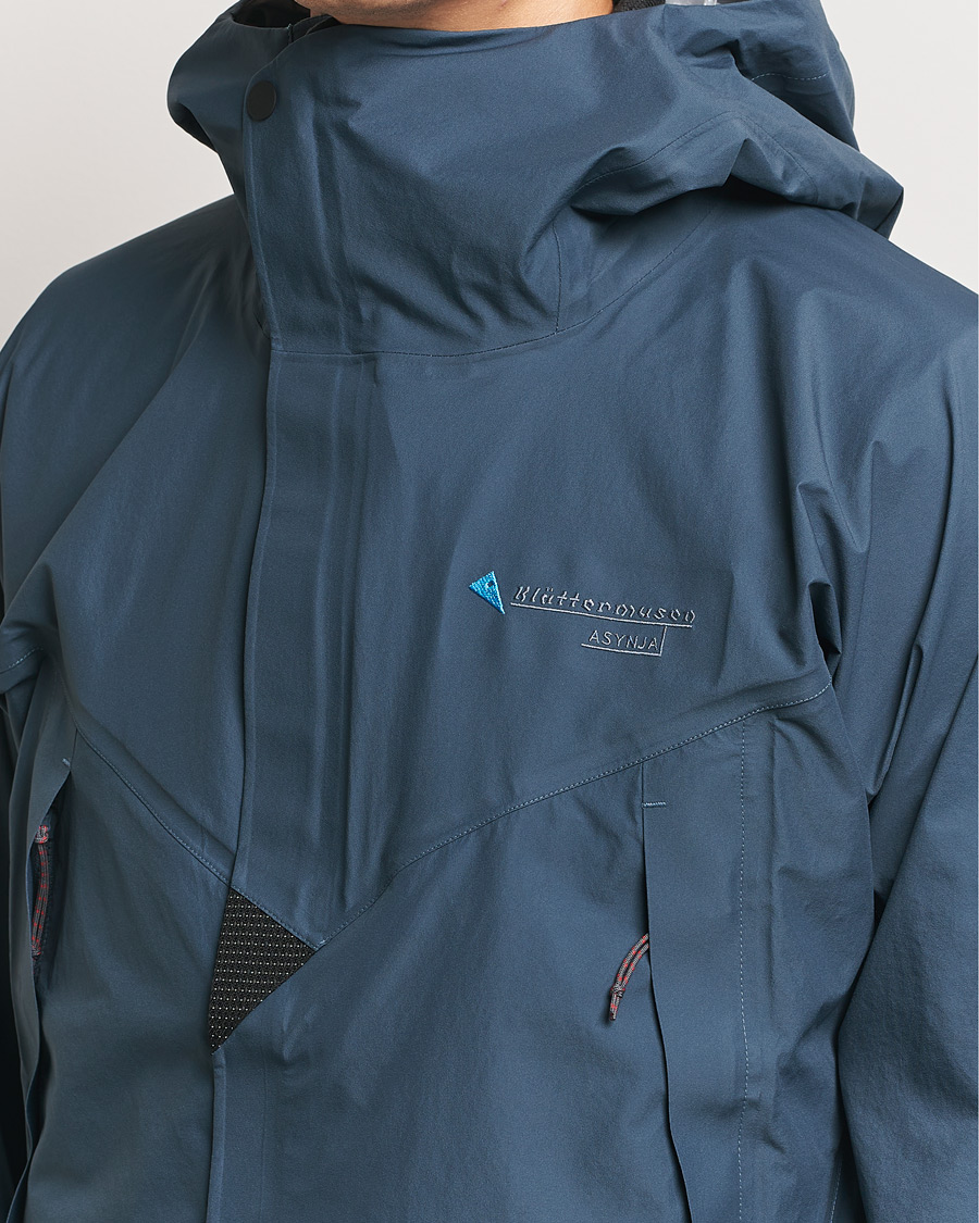 Herr | Jackor | Klättermusen | Asynja Lightweight Waterproof Jacket Midnight Blue