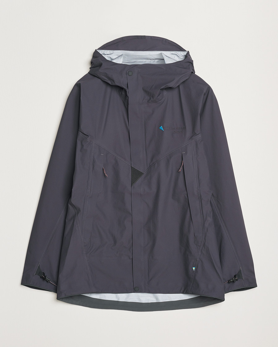 Herr | Jackor | Klättermusen | Asynja Lightweight Waterproof Jacket Raven