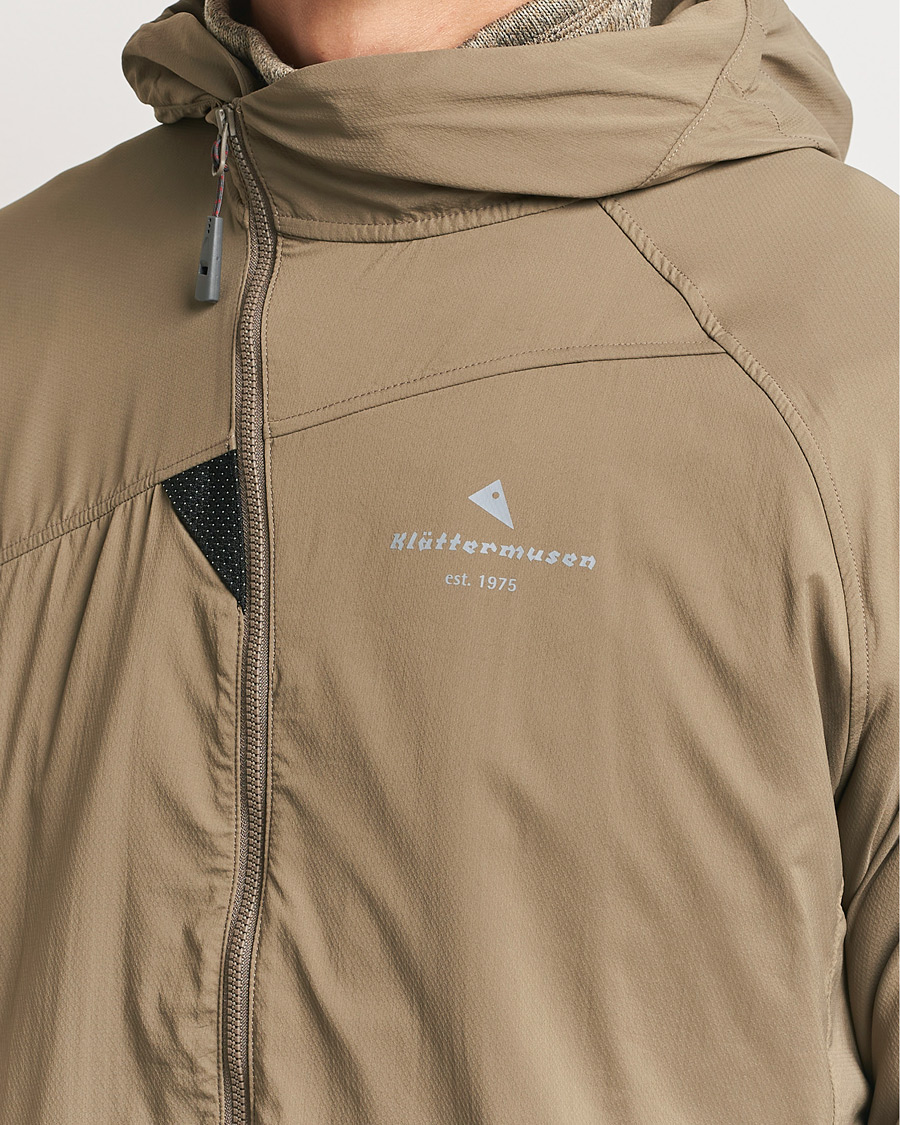 Herr | Jackor | Klättermusen | 74 Levitend Active Hooded Jacket Dark Khaki