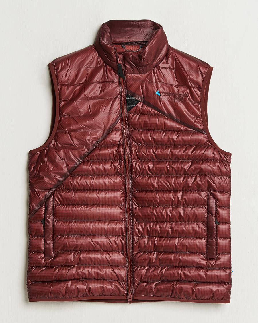 Herr | Jackor | Klättermusen | Lopt Lightweight Down Vest Madder Red
