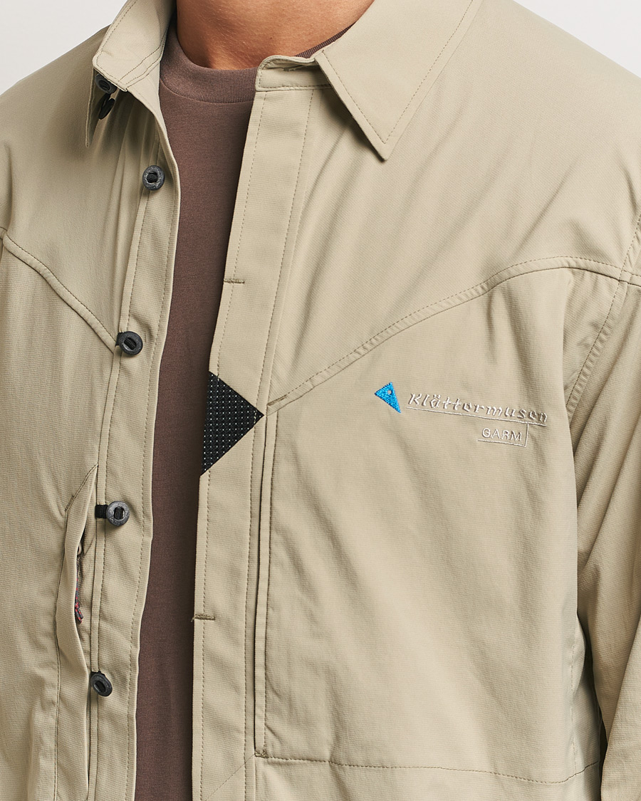 Herr | Skjortor | Klättermusen | Garm Technical Outdoor Shirt Silver Green