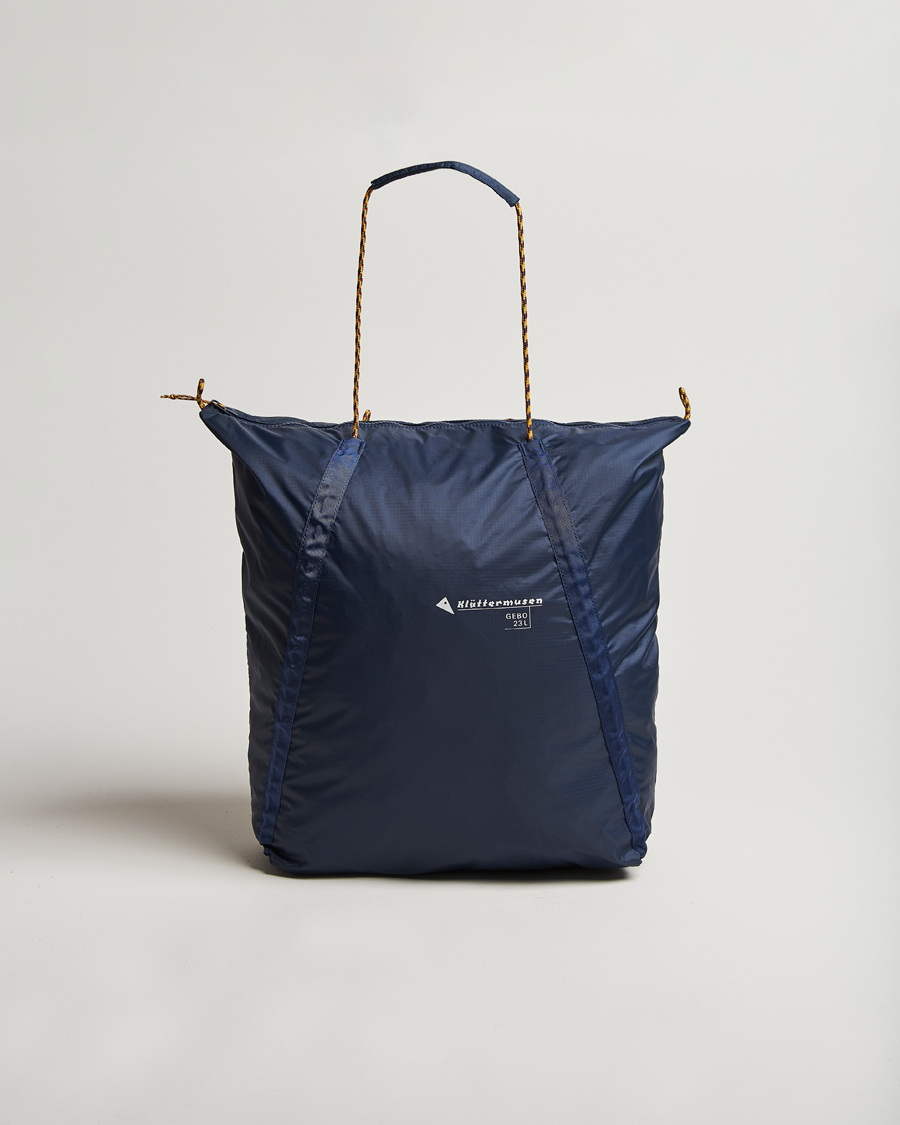 Herr | Klättermusen Gebo 23L Lightweight Totebag Indigo Blue | Klättermusen | Gebo 23L Lightweight Totebag Indigo Blue