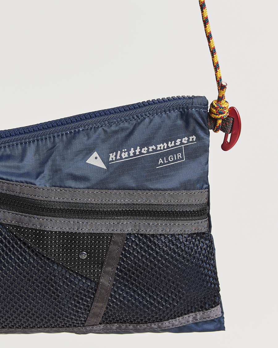 Herr | Klättermusen Algir Accessory Bag Medium Indigo Blue | Klättermusen | Algir Accessory Bag Medium Indigo Blue