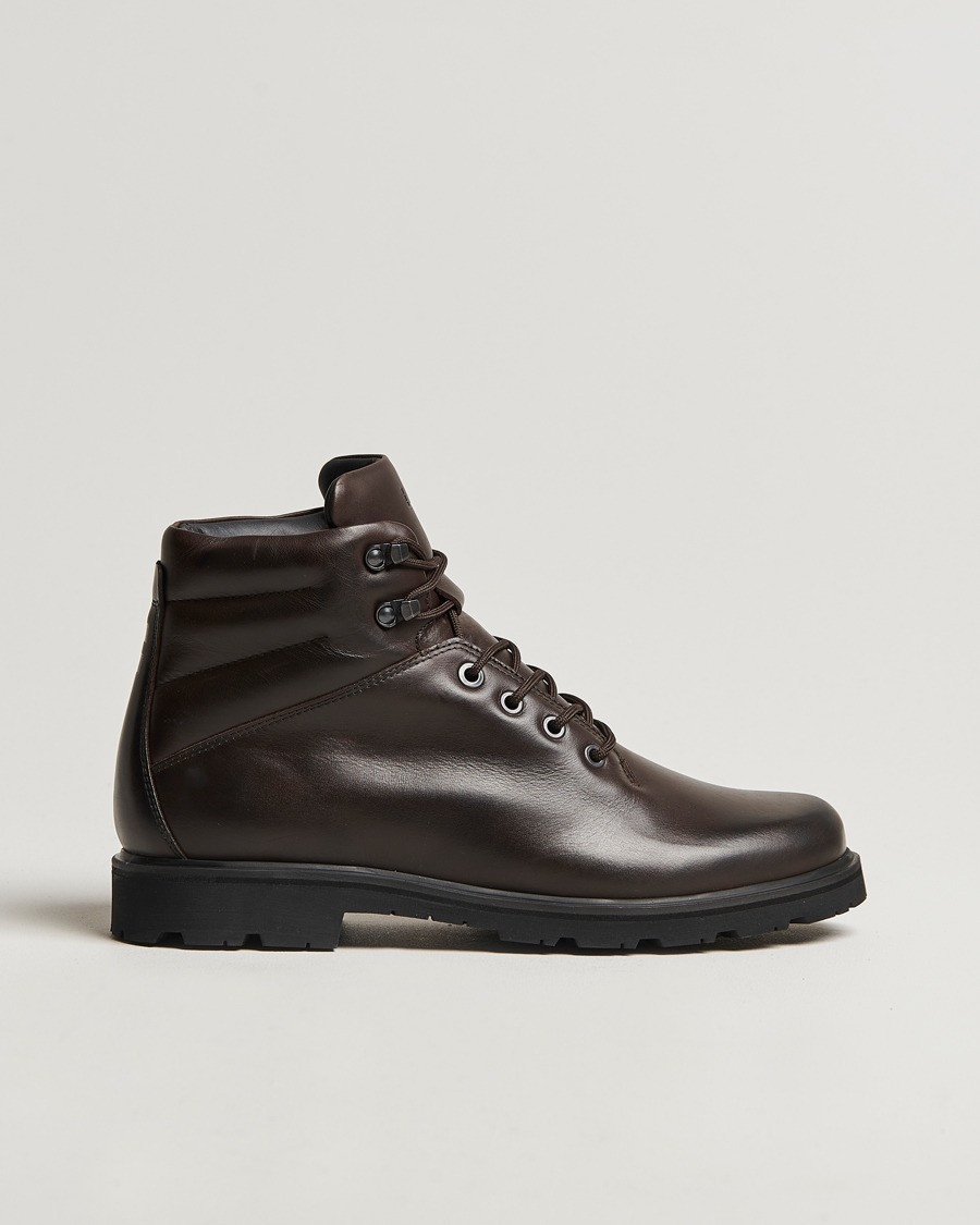 Herr | Kängor | UBR | Black Storm Leather Boot Dark Brown