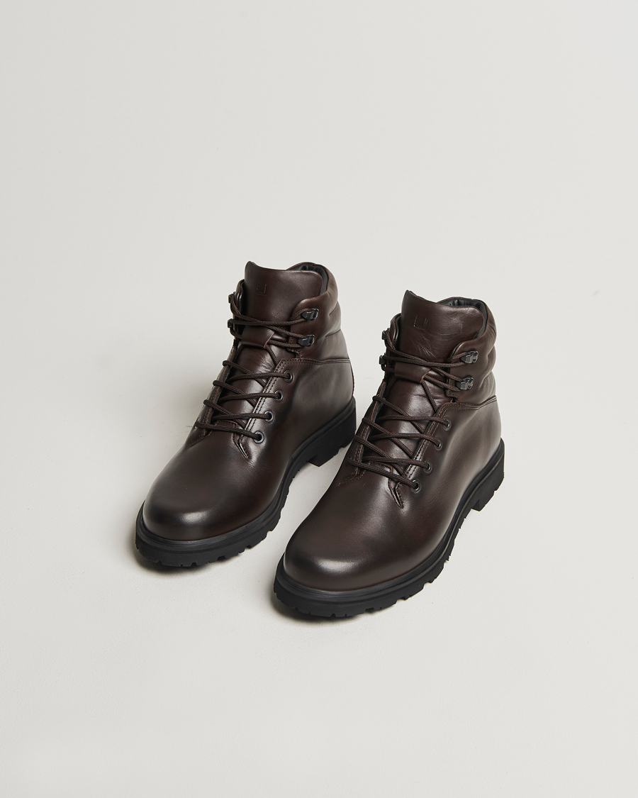 Herr | Kängor | UBR | Black Storm Leather Boot Dark Brown