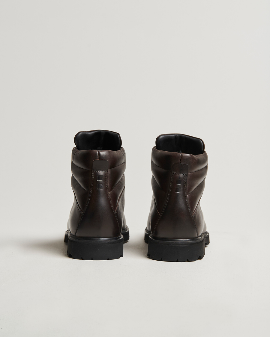 Herr | Kängor | UBR | Black Storm Leather Boot Dark Brown