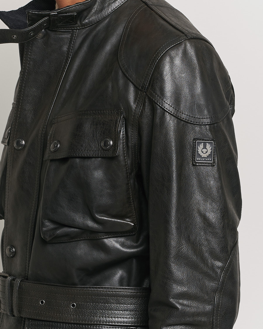 Herr | Jackor | Belstaff | Trailmaster Panther Leather Jacket Black