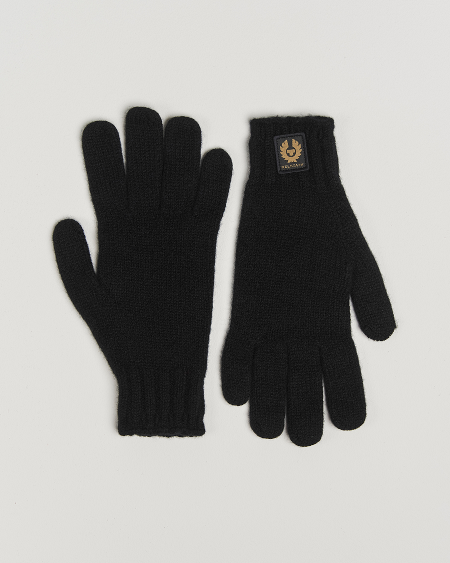Herr | Belstaff Watch Wool Glove Black | Belstaff | Watch Wool Glove Black