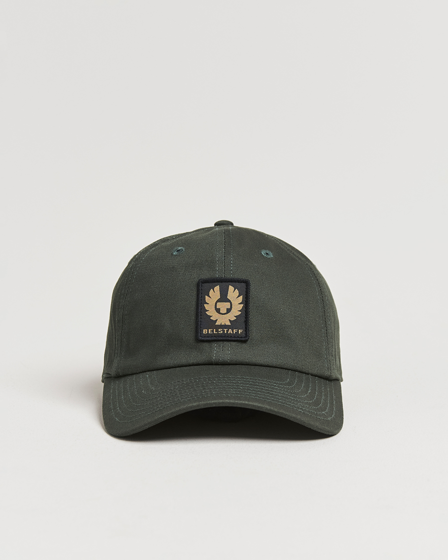 Herr | Belstaff Phoenix Logo Cap Tile Green | Belstaff | Phoenix Logo Cap Tile Green