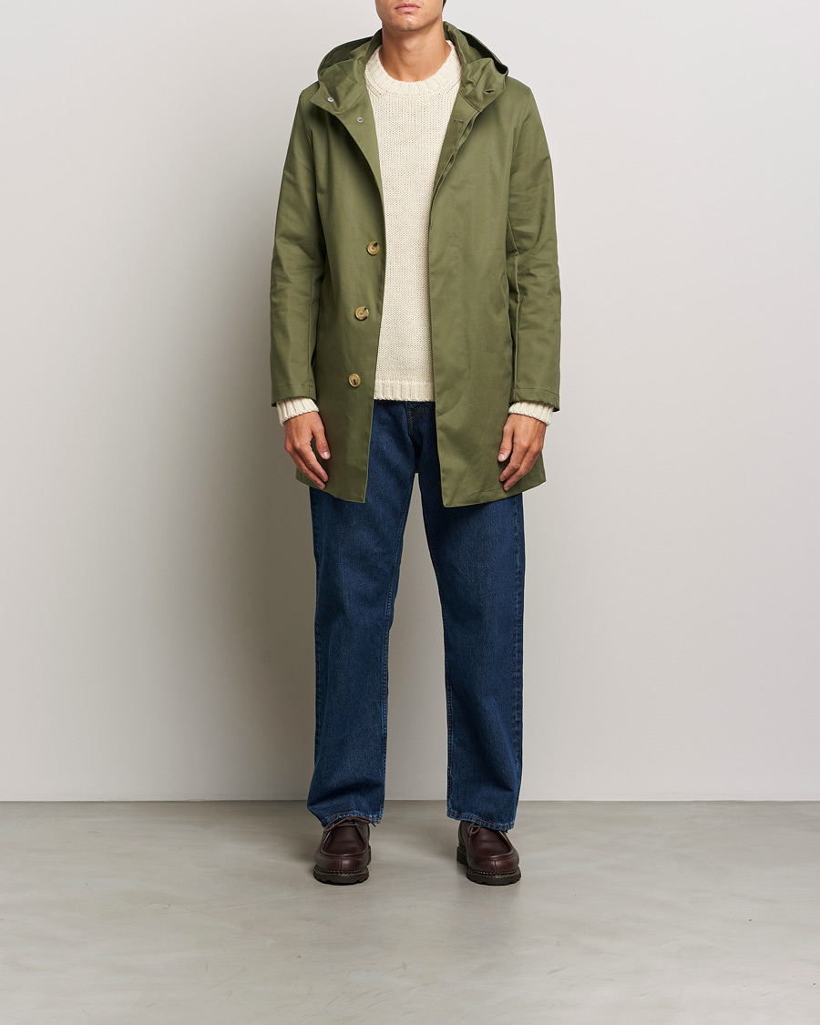 Herr | Jackor | Mackintosh | Chryston Short Coat Four Leaf Clover