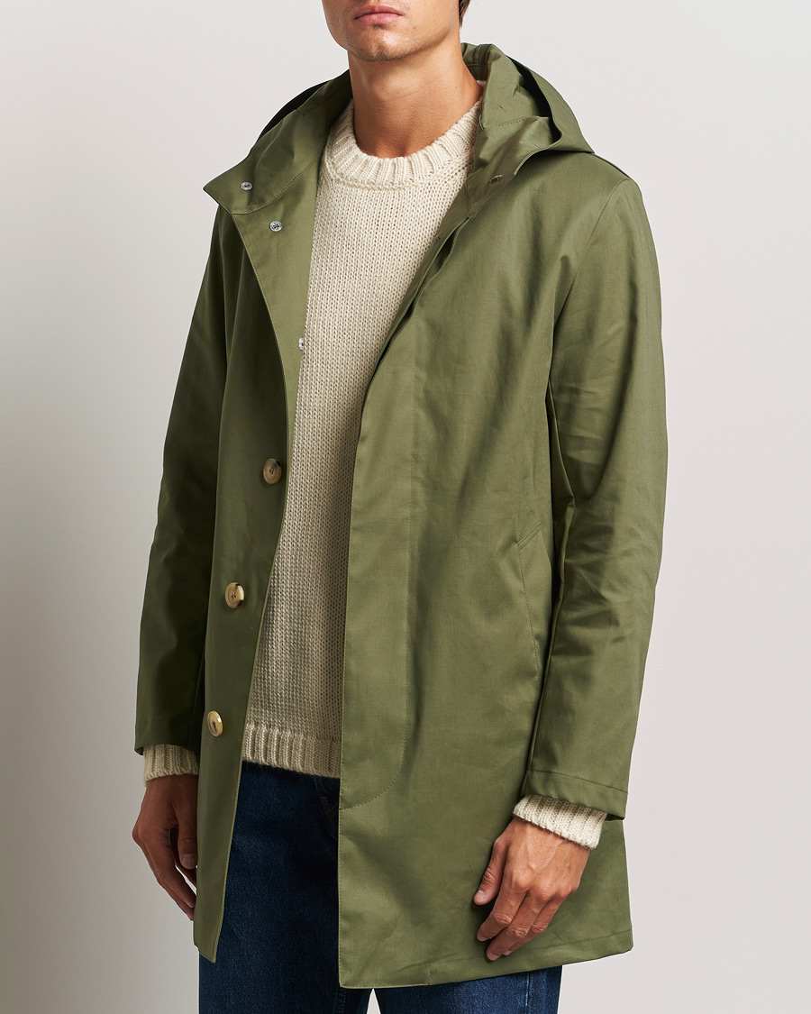 Herr | Jackor | Mackintosh | Chryston Short Coat Four Leaf Clover