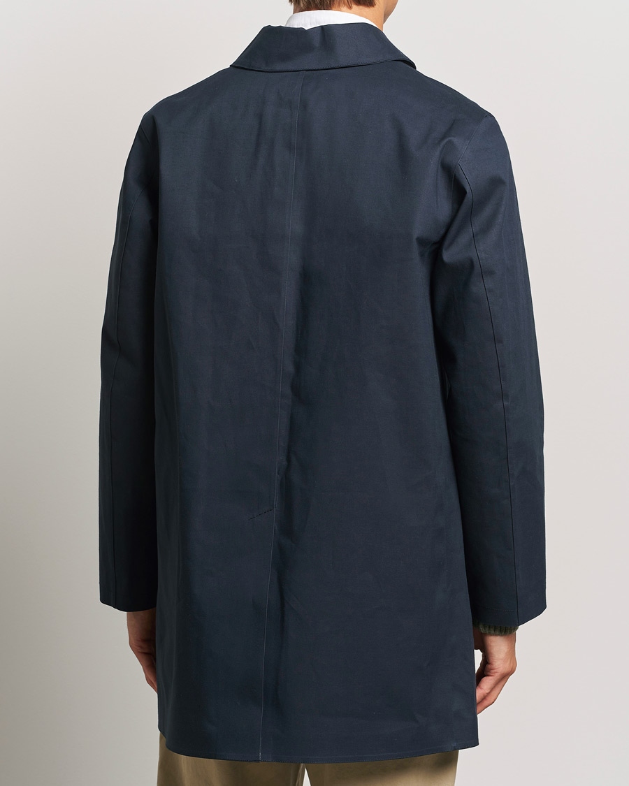 Herr | Jackor | Mackintosh | Dunkeld Short Coat Navy