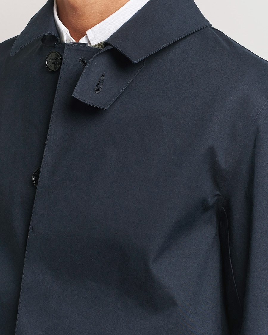 Herr | Jackor | Mackintosh | Dunkeld Short Coat Navy