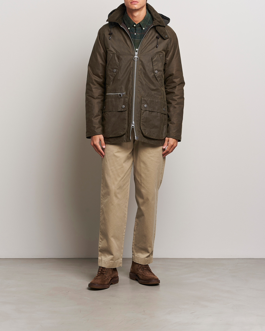 Herr | Jackor | Barbour Heritage | Re-Engineered Beaufort Wax Jacket Beech