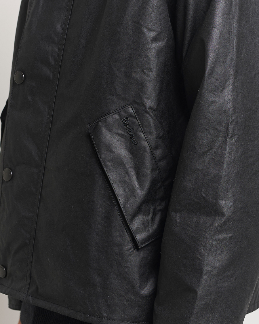 Herr | Jackor | Barbour Heritage | Transport Wax Jacket Black