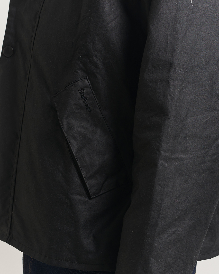Herr | Jackor | Barbour Heritage | Transport Wax Jacket Black