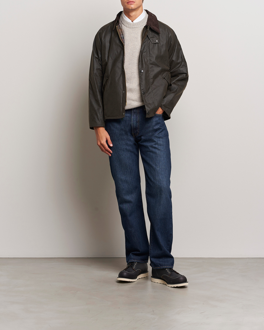 Herr | Jackor | Barbour Heritage | Transport Wax Jacket Olive