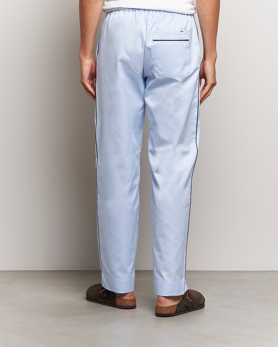 Herr | Pyjamas & Morgonrockar | Tekla | Sateen Pyjama Pants Bellhop Blue