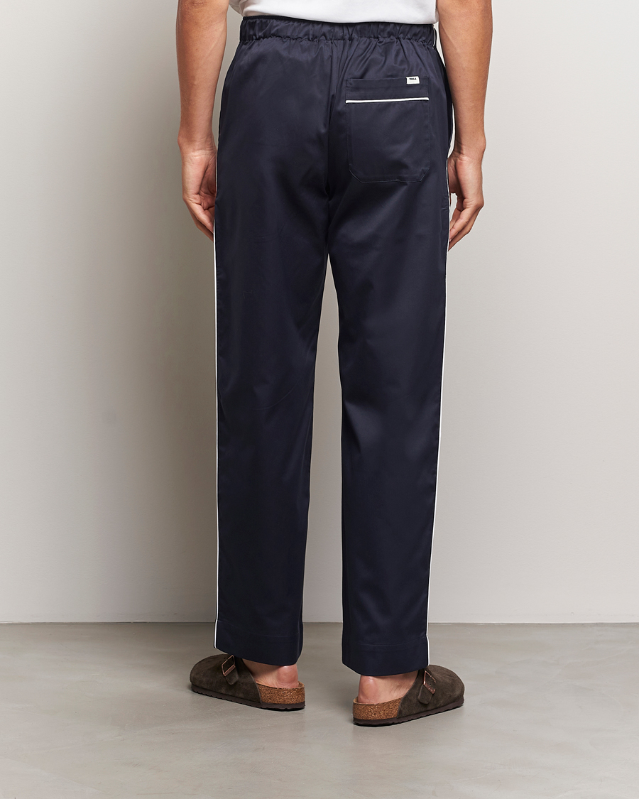 Herr | Pyjamas & Morgonrockar | Tekla | Sateen Pyjama Pants Chelsea Navy