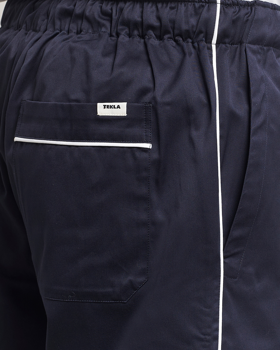 Herr | Pyjamas & Morgonrockar | Tekla | Sateen Pyjama Pants Chelsea Navy