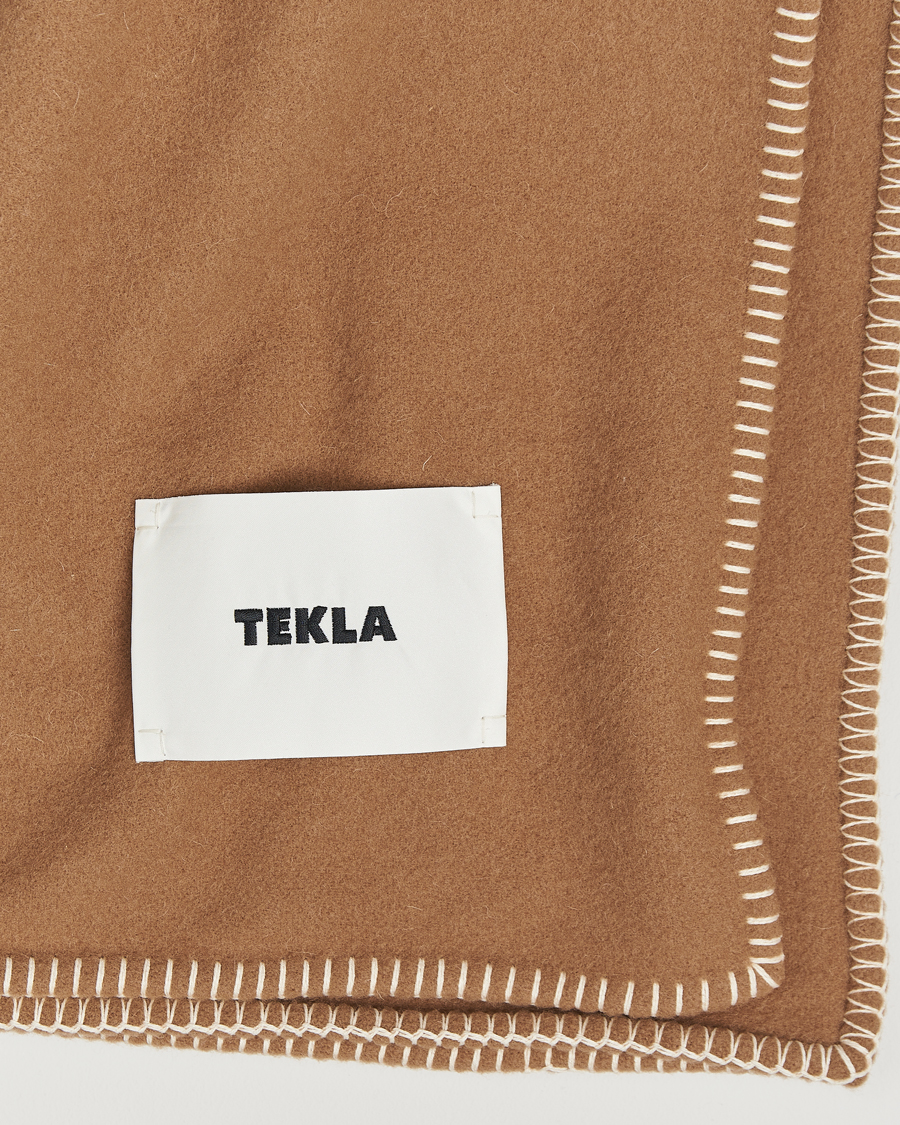 Herr | Tekla Lambswool Blanket Oak | Tekla | Lambswool Blanket Oak