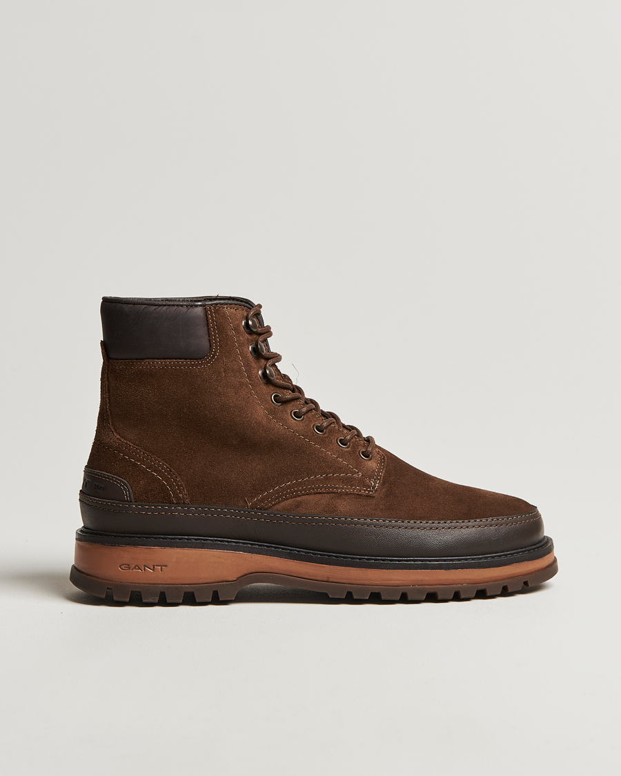 Herr | GANT Clefton Felt Lined Suede Boot Tobacco Brown | GANT | Clefton Felt Lined Suede Boot Tobacco Brown