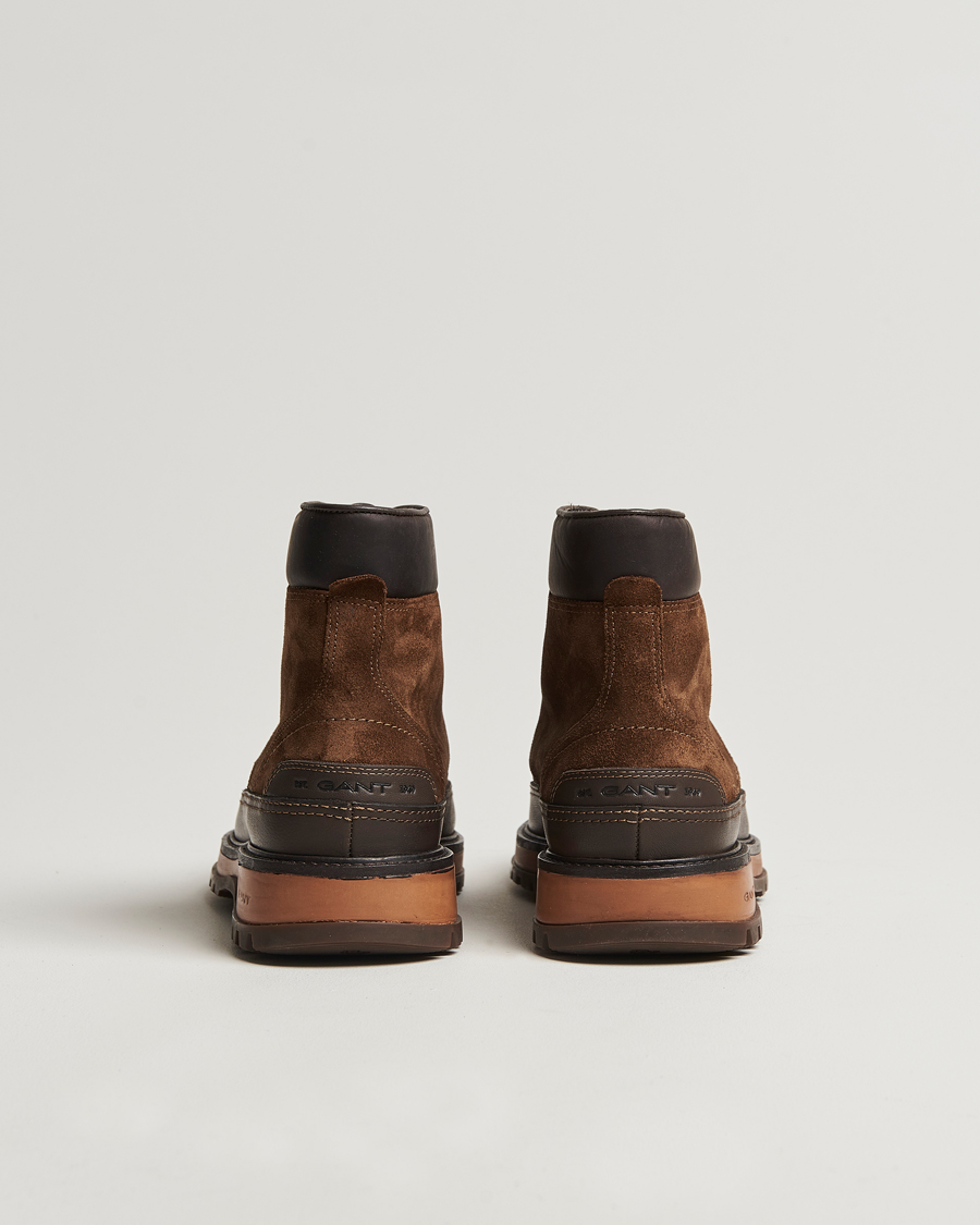 Herr | GANT Clefton Felt Lined Suede Boot Tobacco Brown | GANT | Clefton Felt Lined Suede Boot Tobacco Brown