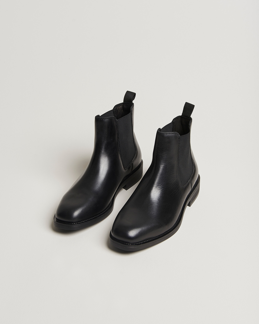 Herr | GANT Rizmood Leather Chelsea Boot Black | GANT | Rizmood Leather Chelsea Boot Black