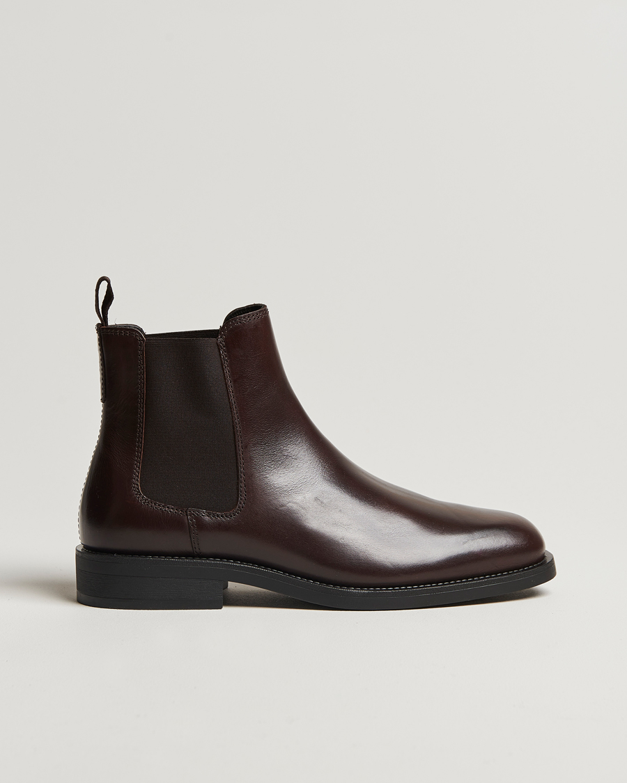 Herr | GANT Rizmood Leather Chelsea Boot Dark Brown | GANT | Rizmood Leather Chelsea Boot Dark Brown