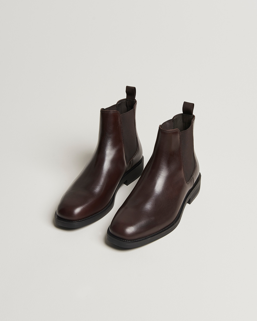 Herr | GANT Rizmood Leather Chelsea Boot Dark Brown | GANT | Rizmood Leather Chelsea Boot Dark Brown