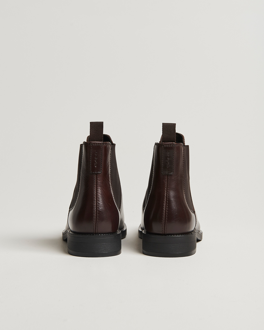 Herr | GANT Rizmood Leather Chelsea Boot Dark Brown | GANT | Rizmood Leather Chelsea Boot Dark Brown