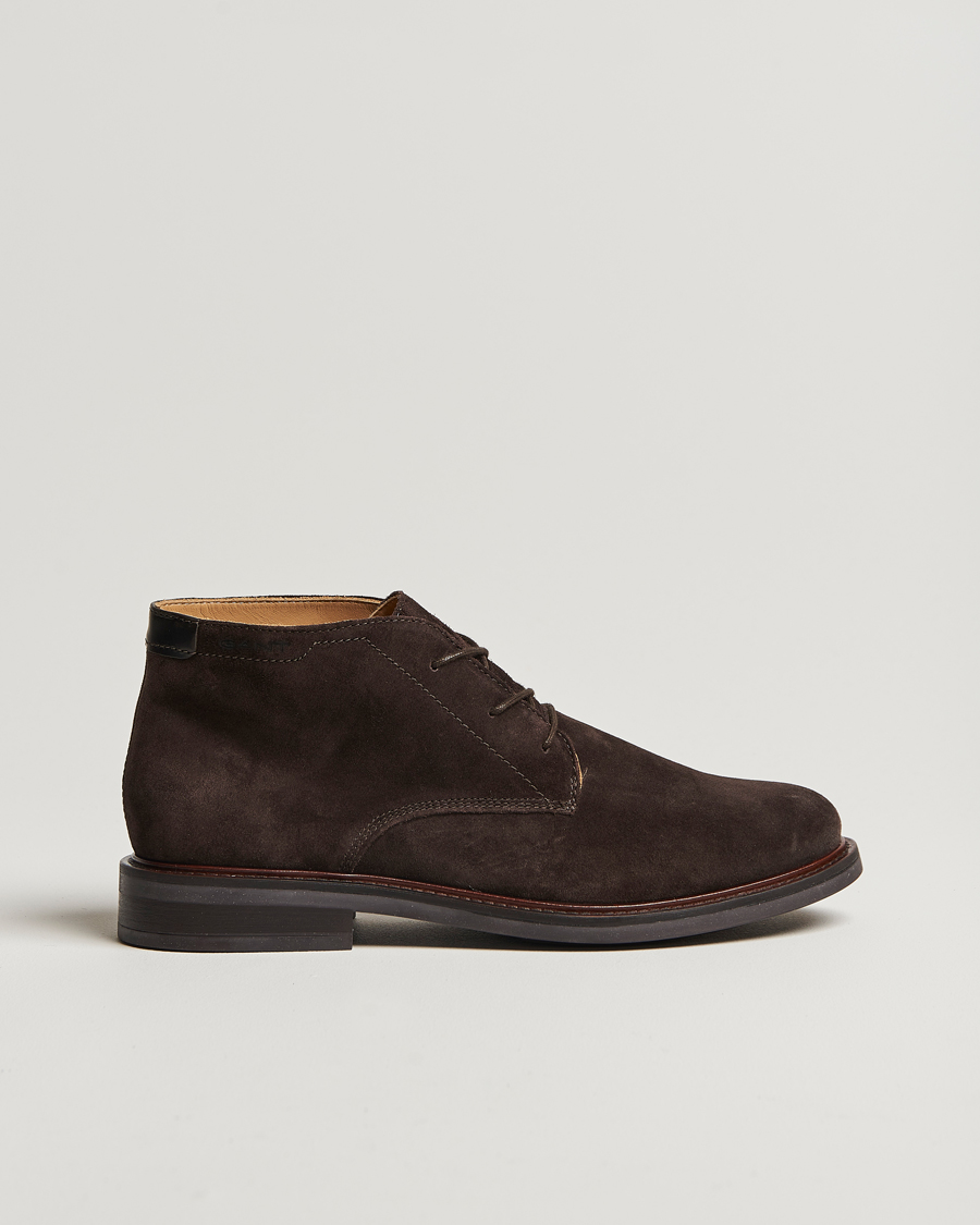 Herr | GANT St Fairkon Chukka Suede Boot Espresso Brown | GANT | St Fairkon Chukka Suede Boot Espresso Brown