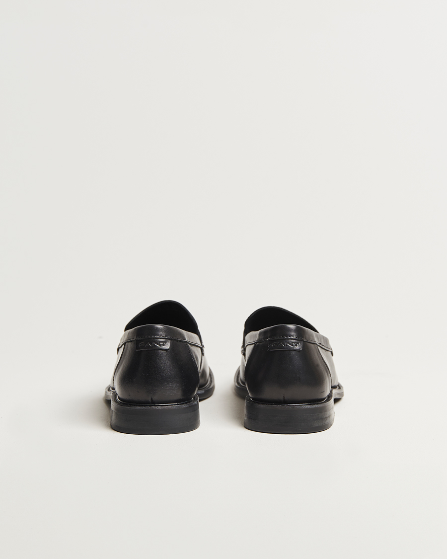 Herr | GANT Lozham Leather Loafer Black | GANT | Lozham Leather Loafer Black