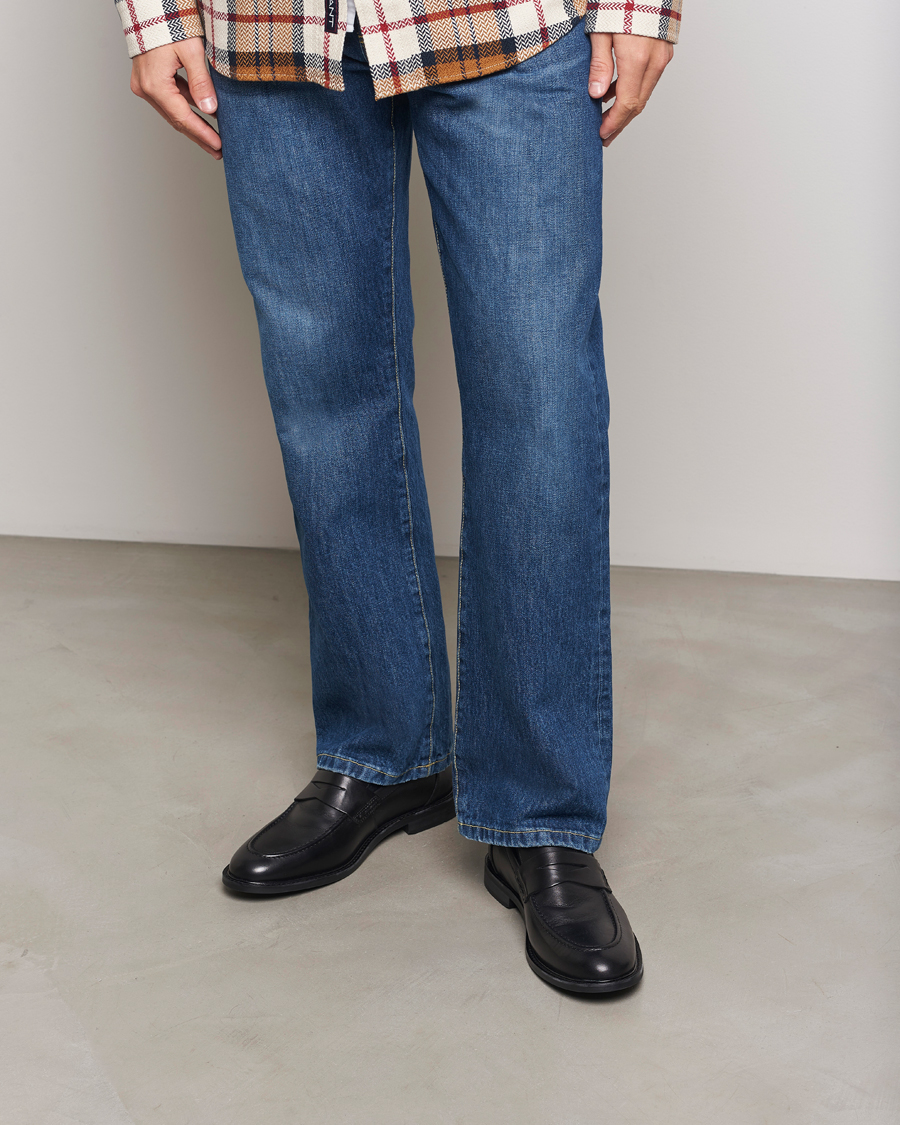 Herr | GANT Lozham Leather Loafer Black | GANT | Lozham Leather Loafer Black