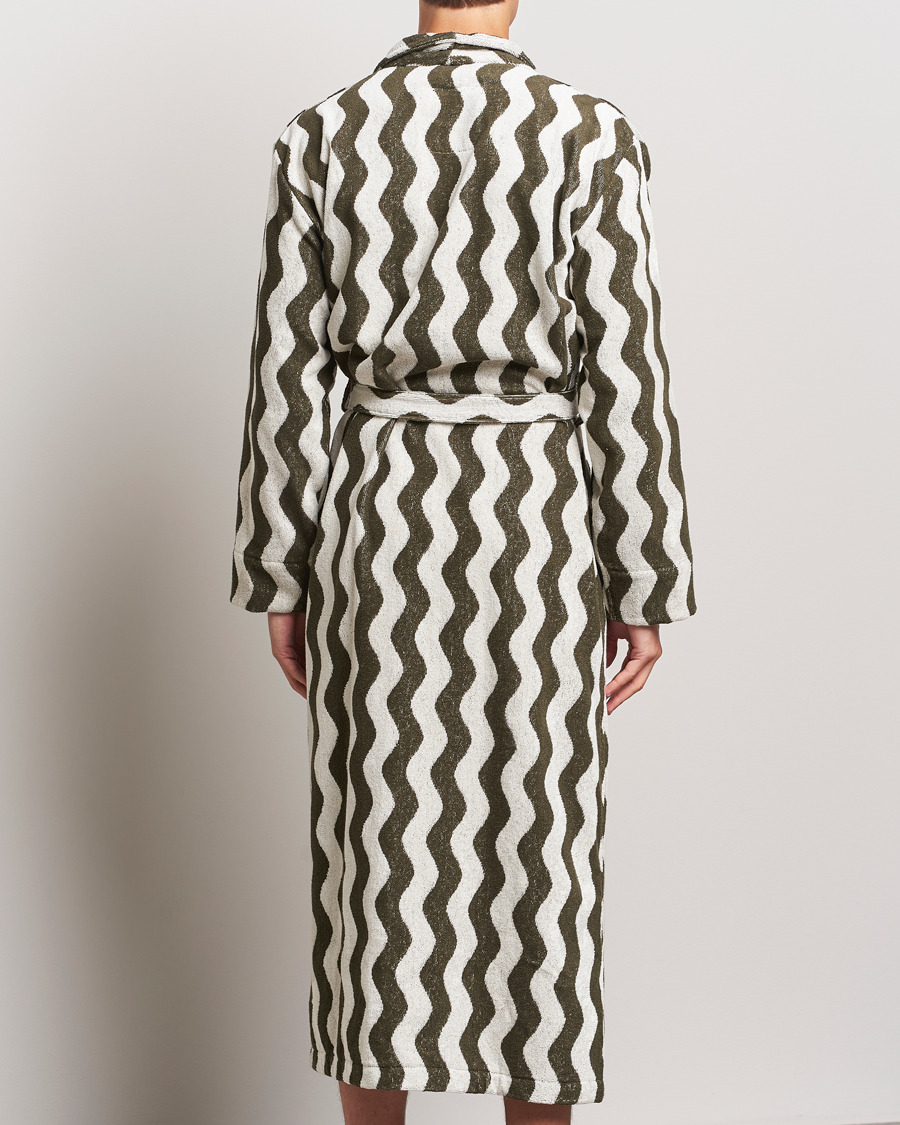 Herr | OAS Forest Waver Long Robe Green/White | OAS | Forest Waver Long Robe Green/White