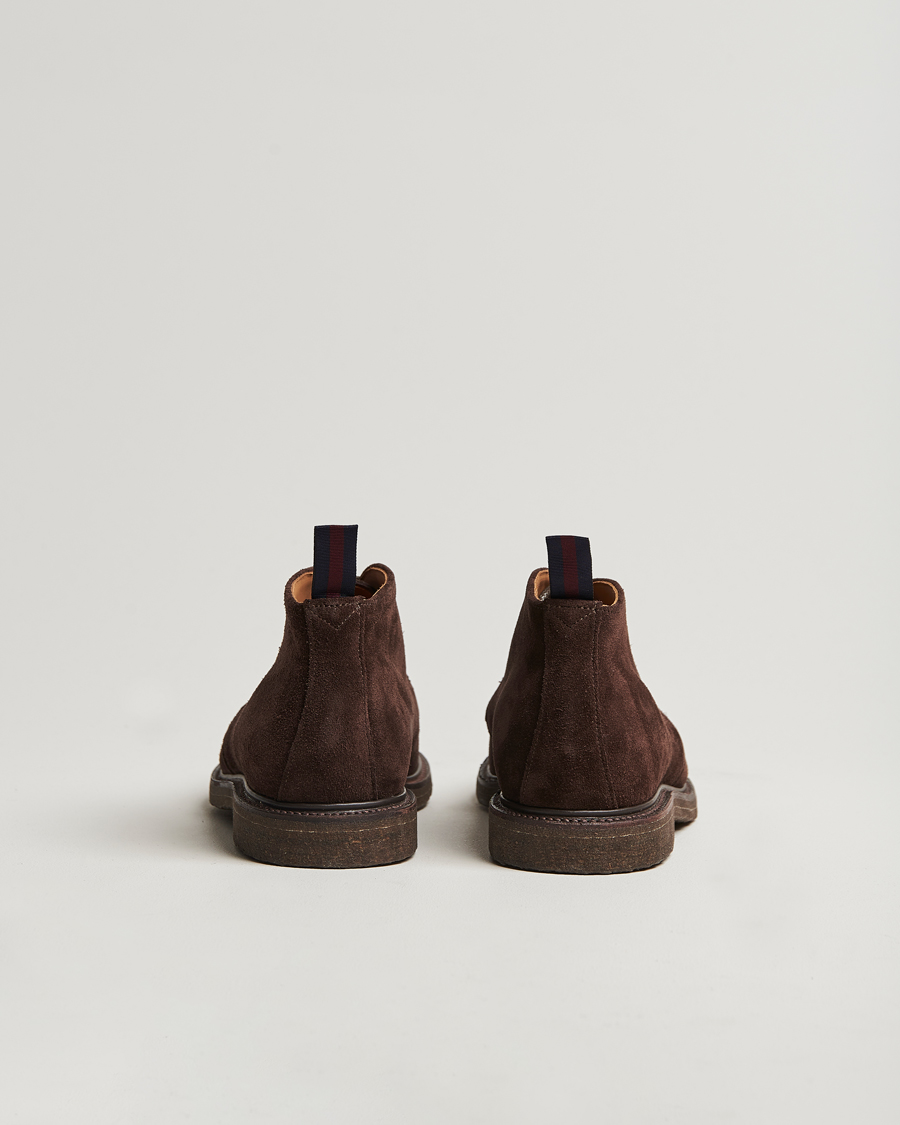 Herr | Sanders Harry Suede Chukka Boot Mocha Reverse | Sanders | Harry Suede Chukka Boot Mocha Reverse