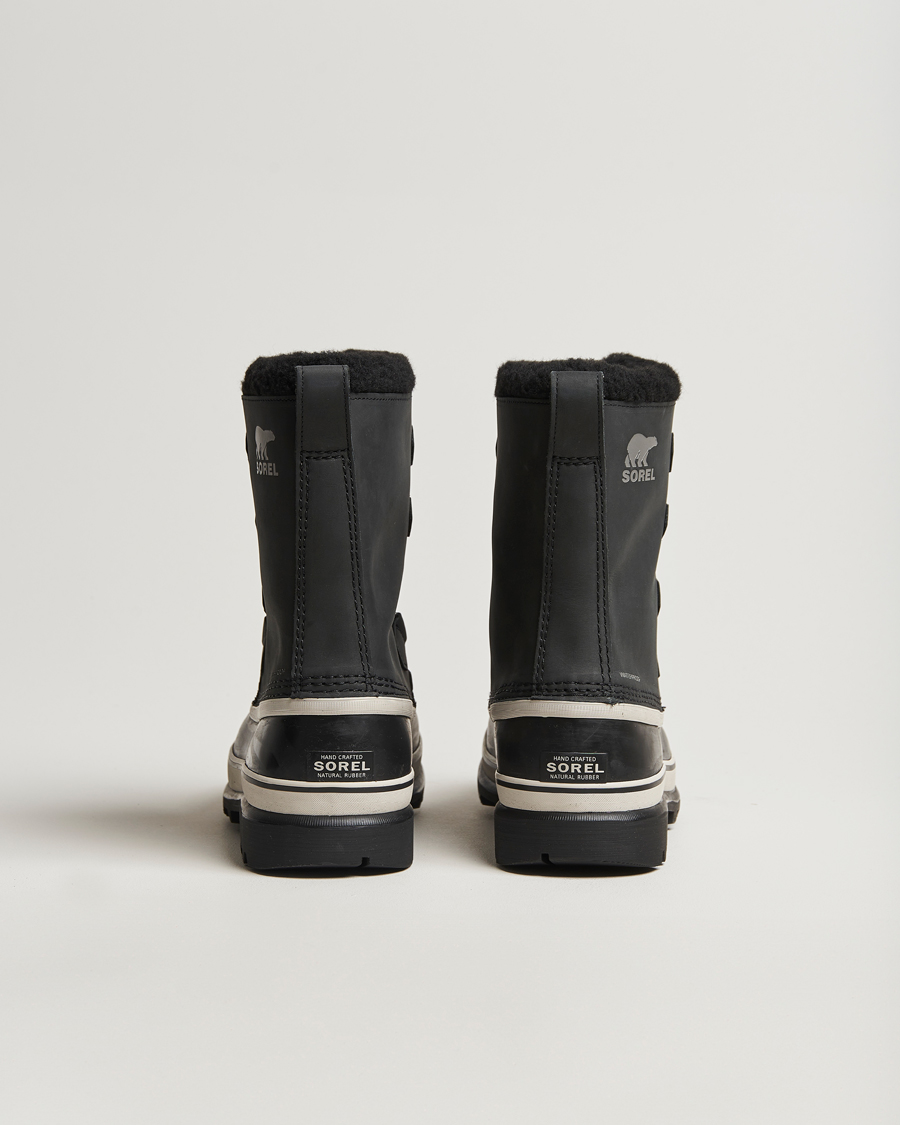 Herr | Kängor | Sorel | Caribou WP Felt Lined Leather Boots Black