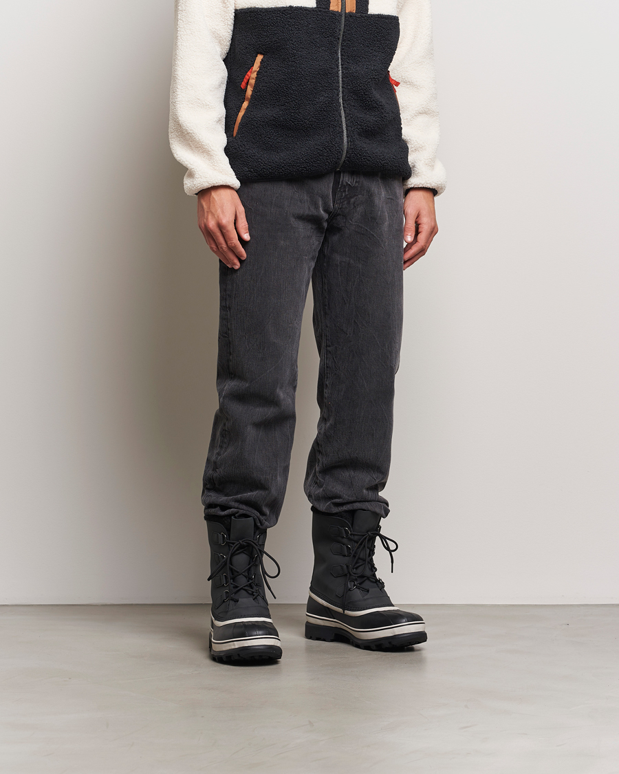 Herr | Kängor | Sorel | Caribou WP Felt Lined Leather Boots Black