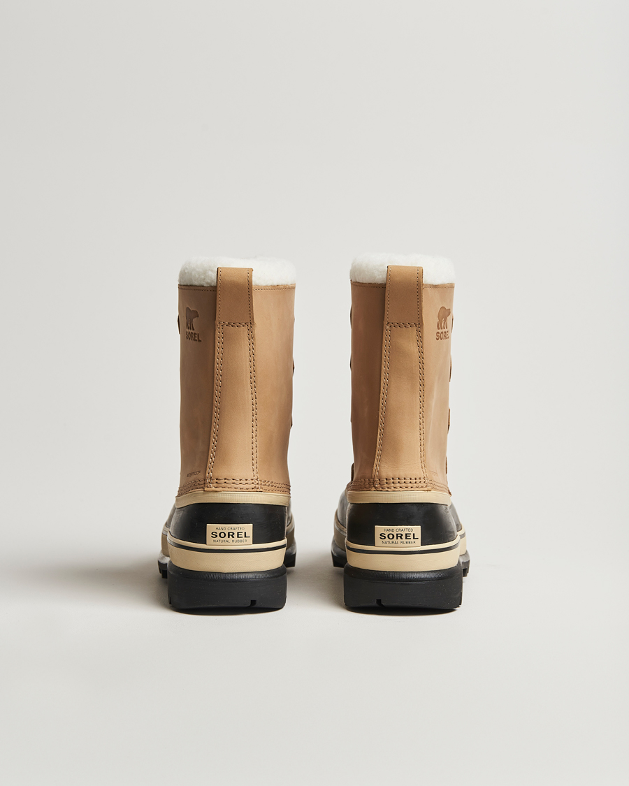 Herr | Kängor | Sorel | Caribou WP Felt Lined Leather Boots Buff