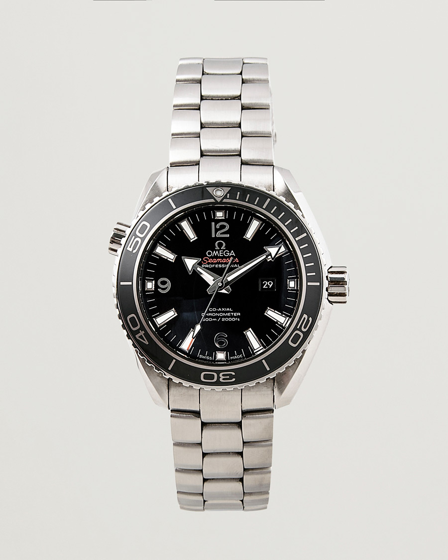 Herr | Omega Pre-Owned Seamaster PO 2323.0382.0010.01 Steel Black Silver | Omega Pre-Owned | Seamaster PO 2323.0382.0010.01 Steel Black Silver