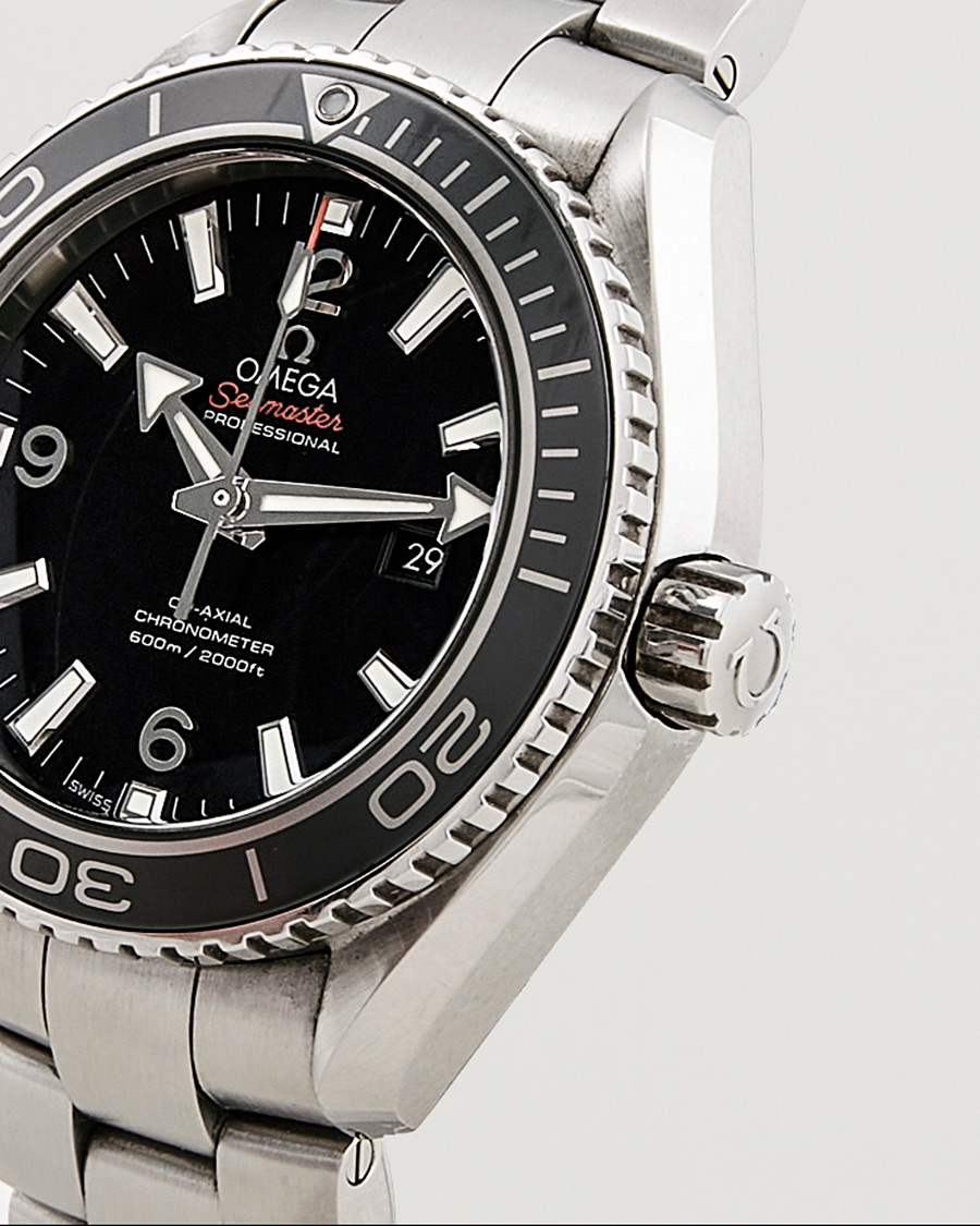 Herr | Omega Pre-Owned Seamaster PO 2323.0382.0010.01 Steel Black Silver | Omega Pre-Owned | Seamaster PO 2323.0382.0010.01 Steel Black Silver