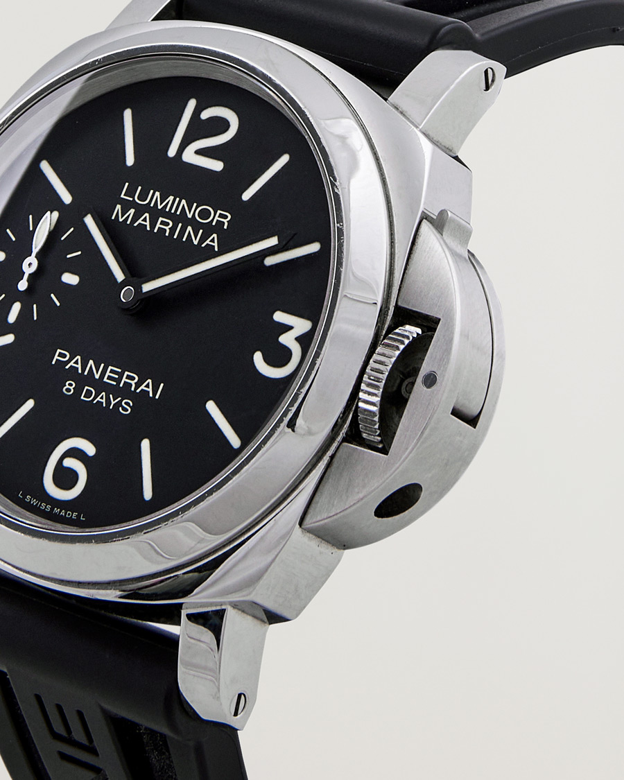 Herr | Panerai Pre-Owned Luminor Marina 8 Days 00510 Silver | Panerai Pre-Owned | Luminor Marina 8 Days 00510 Silver