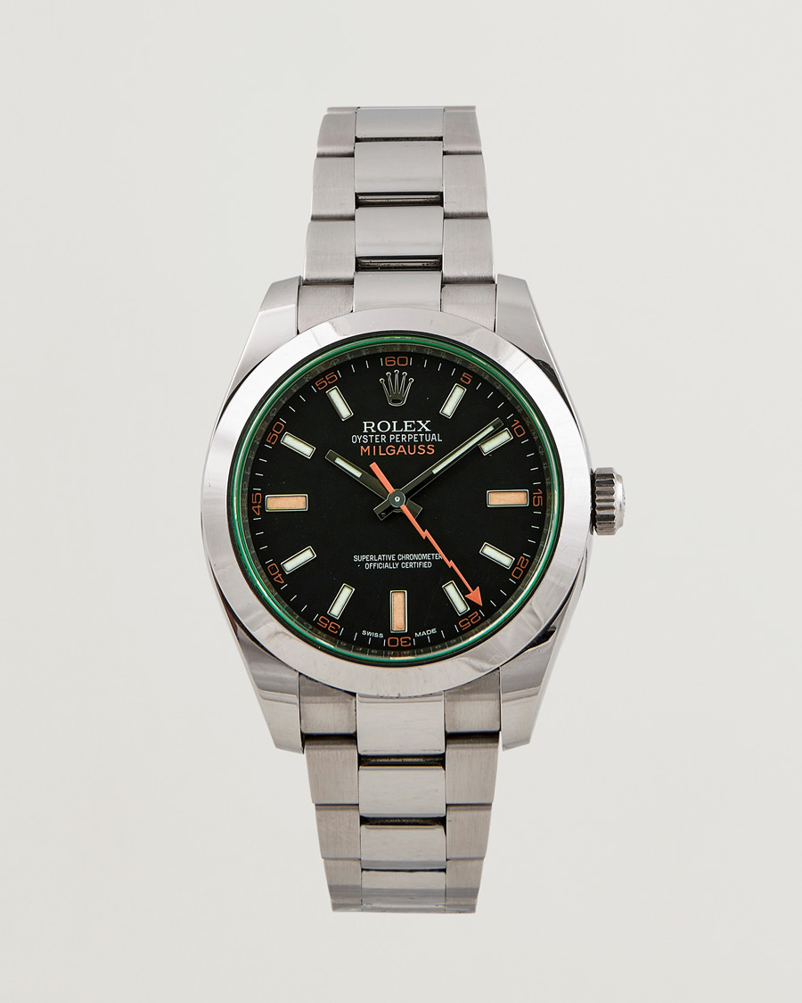 Herr | Rolex Pre-Owned Milgauss 116400GV Silver | Rolex Pre-Owned | Milgauss 116400GV Silver