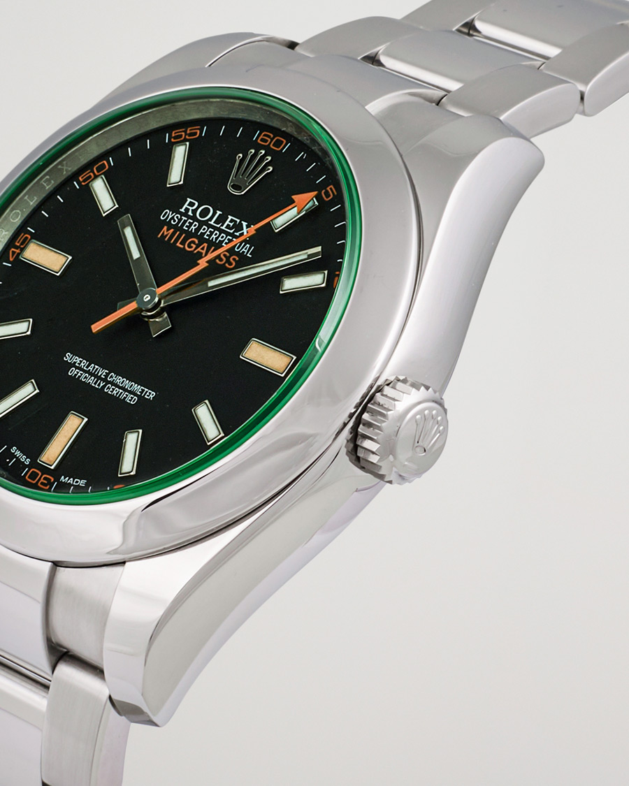 Herr | Rolex Pre-Owned Milgauss 116400GV Silver | Rolex Pre-Owned | Milgauss 116400GV Silver