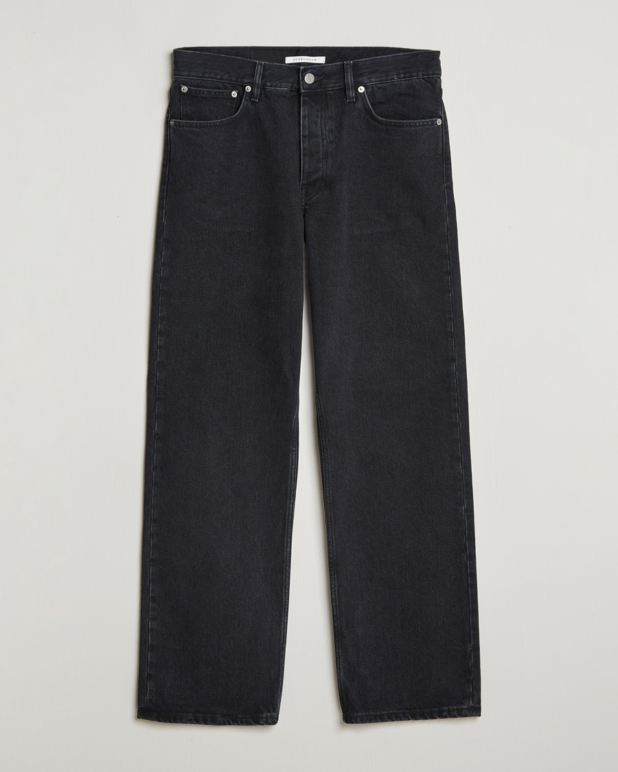 Herr | Skjortor | Sunflower | Loose Jeans Black Wash 2
