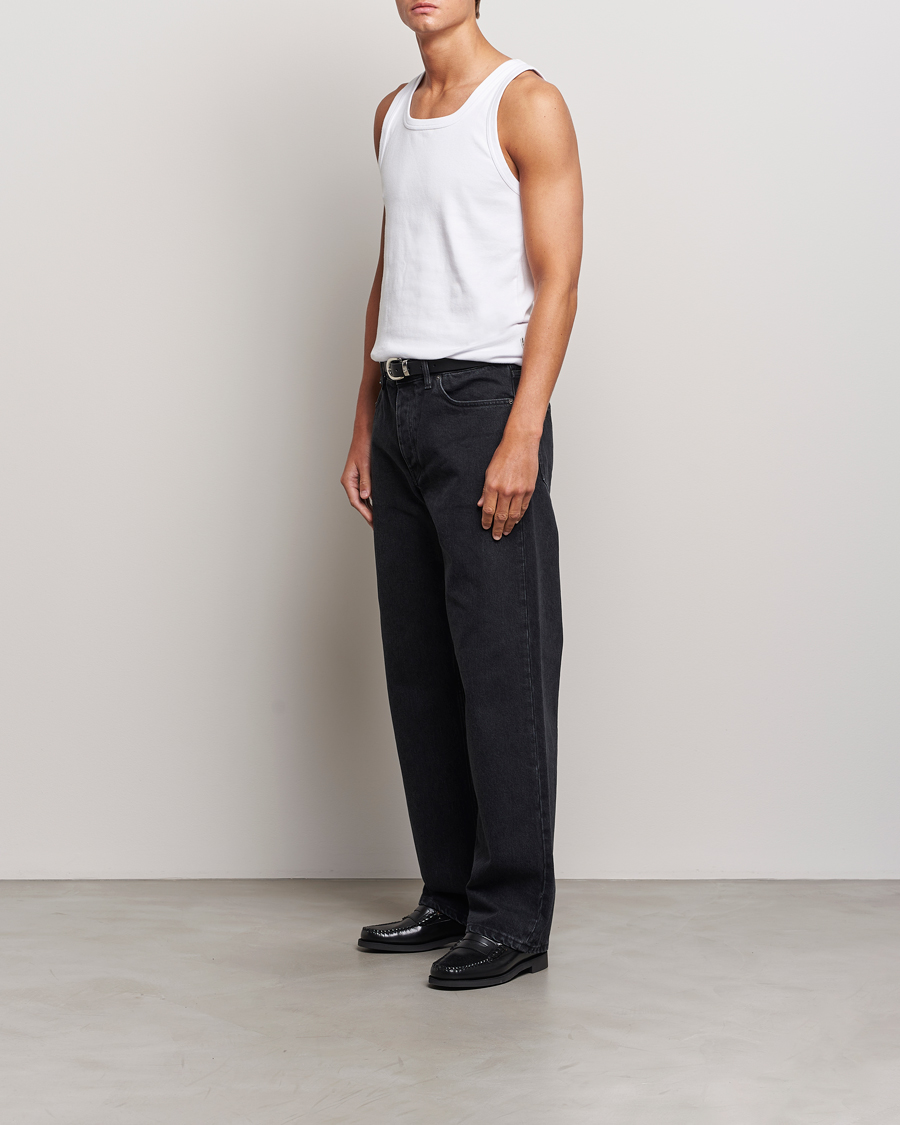 Herr | Skjortor | Sunflower | Loose Jeans Black Wash 2